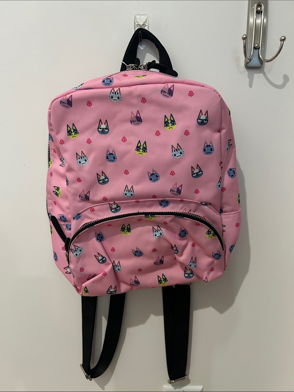 NWT Nintendo Animal Crossing New Horizons Pink Cat Backpack